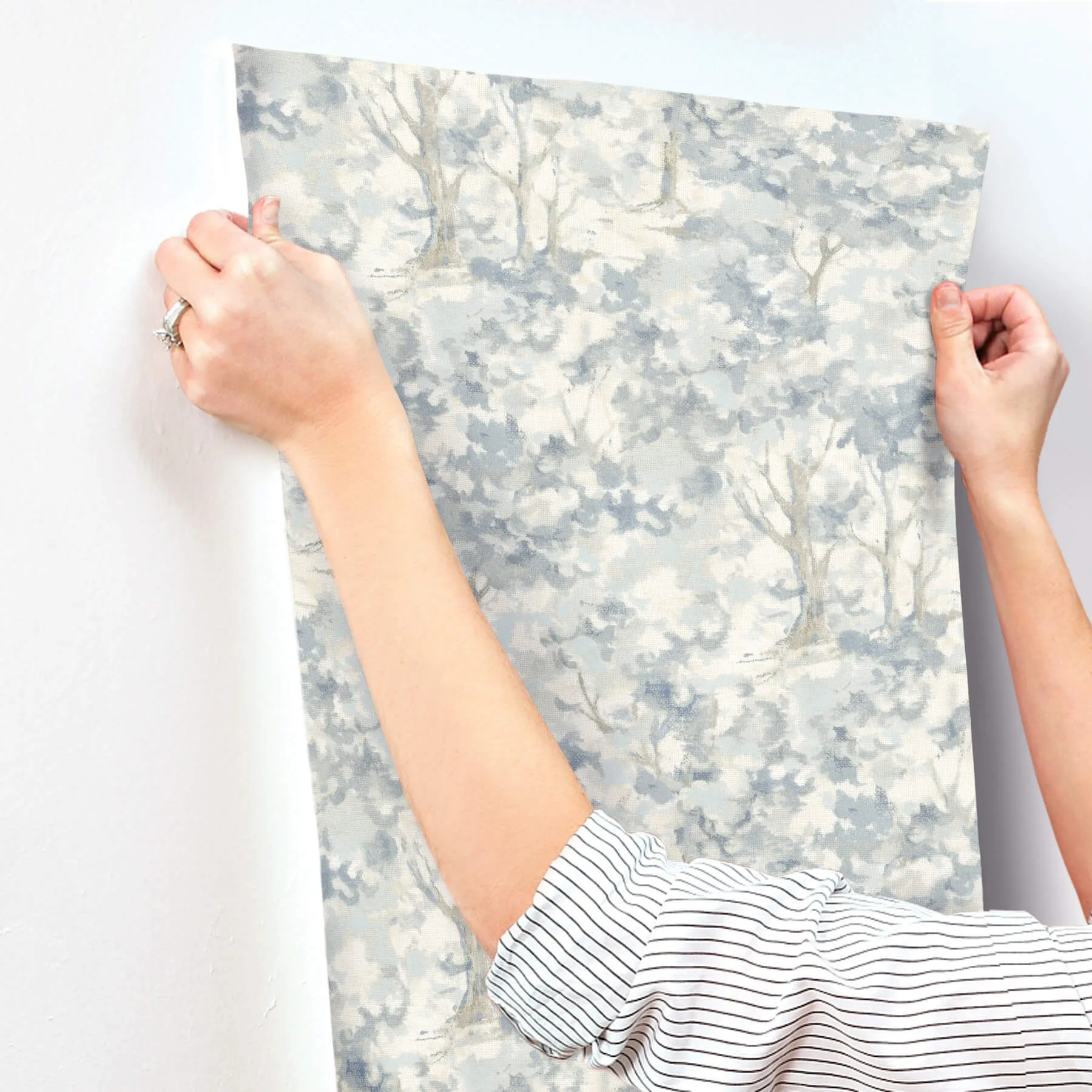 Chesapeake Thicket - Blue Wallpaper | Buy Online Chesapeake Thicket wallpaper, color Blue, SKU 4169-83108