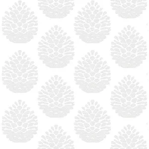 Chesapeake Totem wallpaper, color Light Grey, SKU 3118-25091