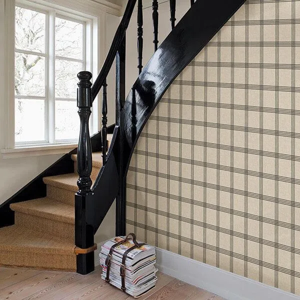 Chesapeake Twain wallpaper, color Black, SKU 3115-24479