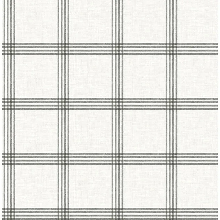 Chesapeake Twain wallpaper, color Charcoal, SKU 4134-26997