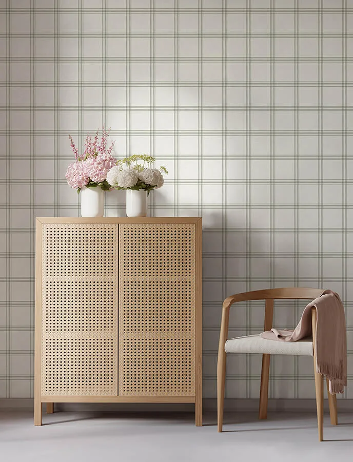 Chesapeake Twain - Green Wallpaper | Buy Online Chesapeake Twain wallpaper, color Green, SKU 4134-26996