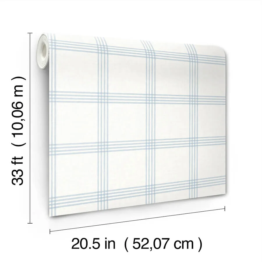 Chesapeake Twain - Light Blue Wallpaper | Buy Online Chesapeake Twain wallpaper, color Light Blue, SKU 4134-26995