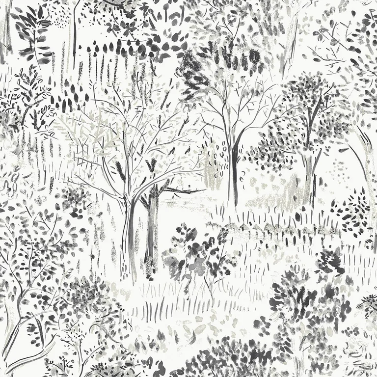 Chesapeake Walden wallpaper, color Black, SKU 3124-13894
