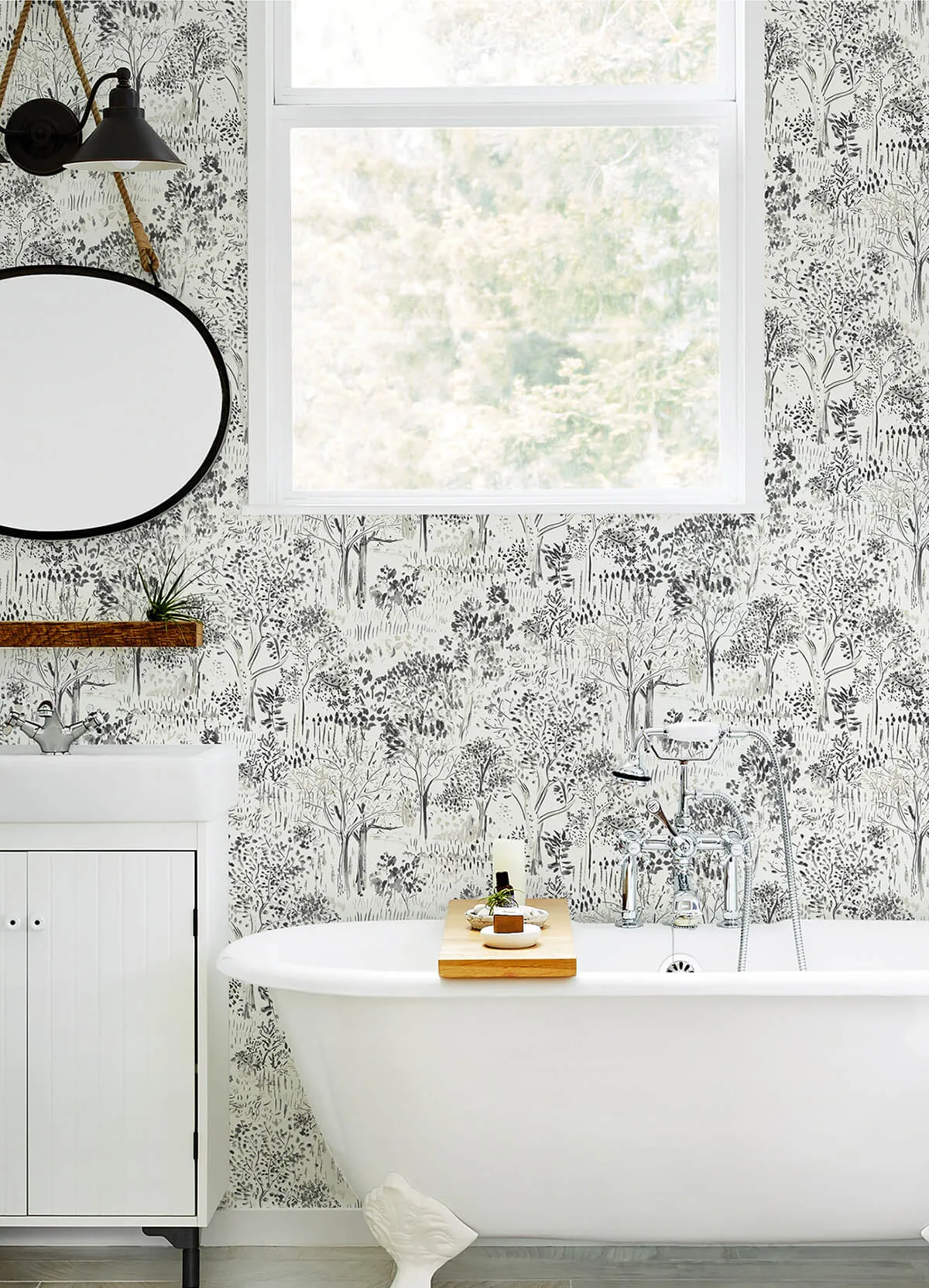 Chesapeake Walden - Black Wallpaper | Buy Online Chesapeake Walden wallpaper, color Black, SKU 3124-13894