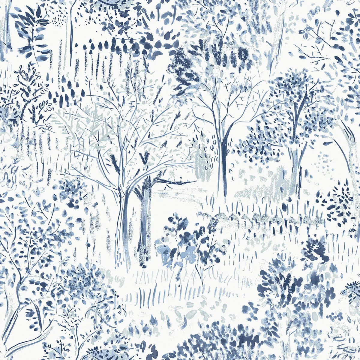 Chesapeake Walden wallpaper, color Navy, SKU 3124-13893