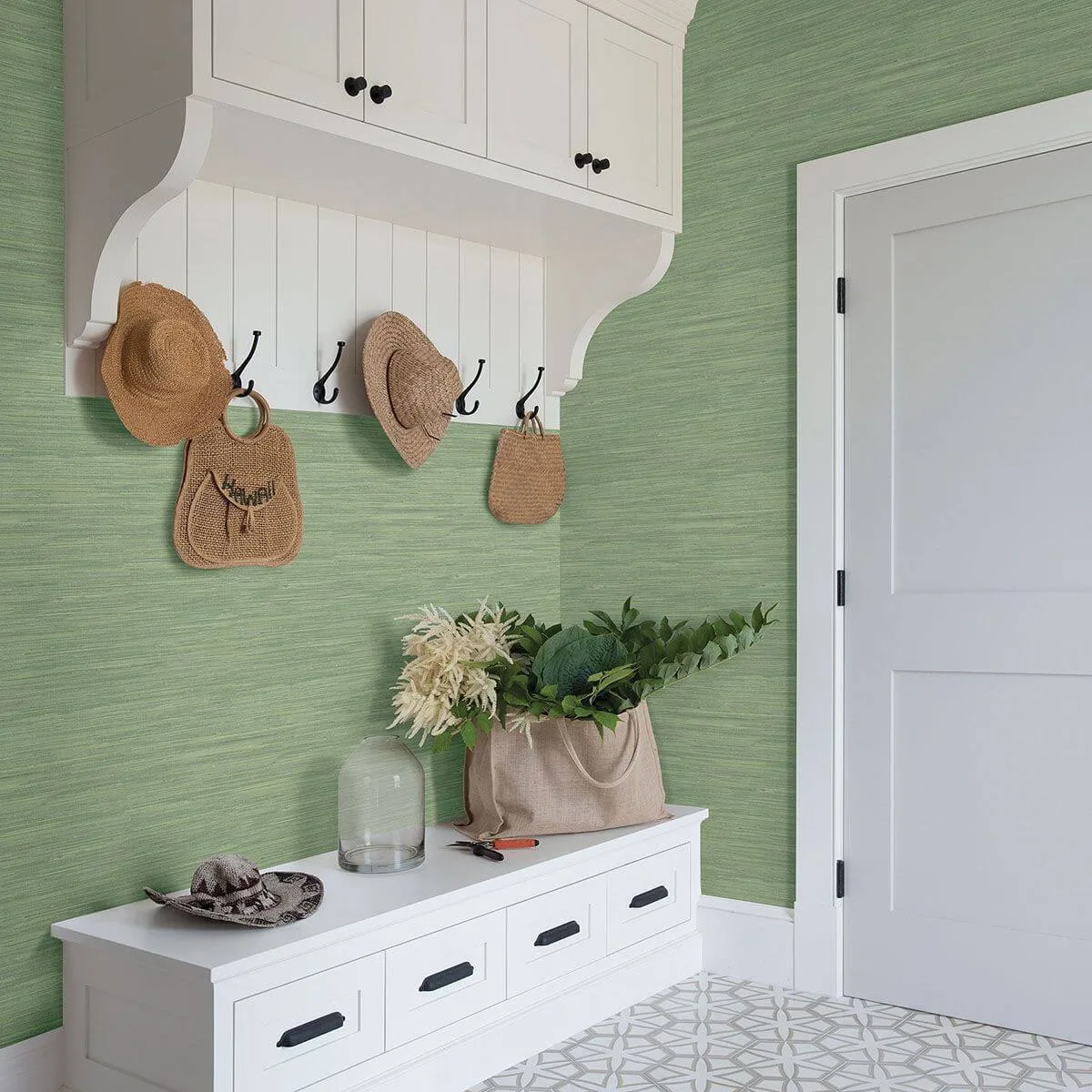 Chesapeake Waverly wallpaper, color Green, SKU 3120-256017