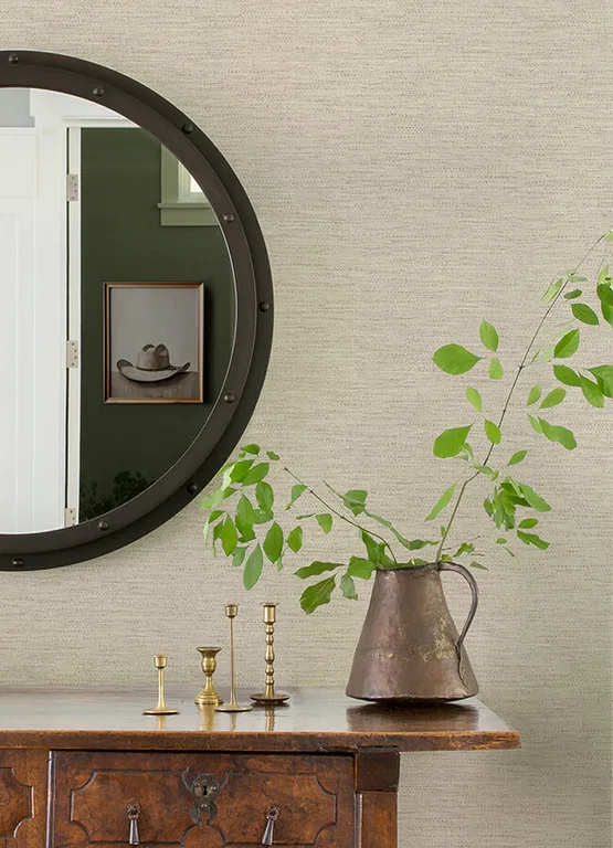 Chesapeake Wool Texture wallpaper, color Beige, SKU 4142-72649