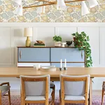 Chesapeake Zalipie wallpaper, color Apricot, SKU 3125-72326