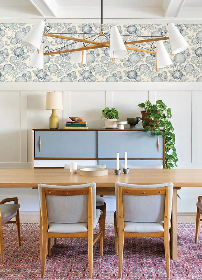 Chesapeake Zalipie - Blue Wallpaper | Buy Online Chesapeake Zalipie wallpaper, color Blue, SKU 3125-72328