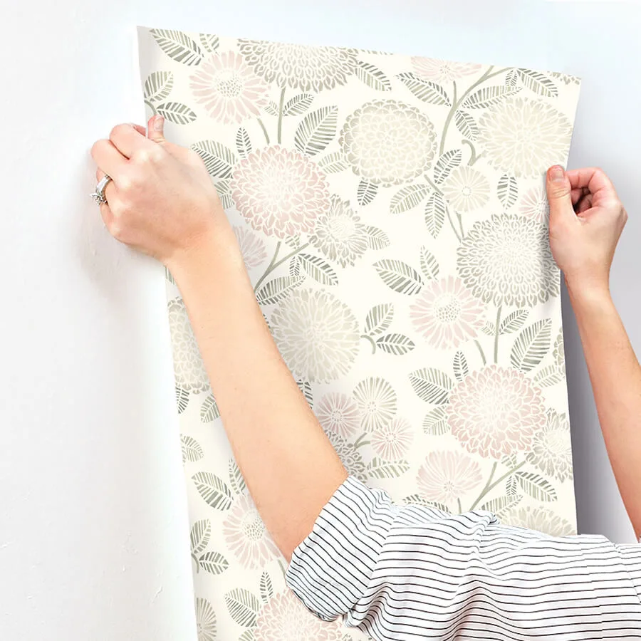 Chesapeake Zalipie - Blush Wallpaper | Buy Online Chesapeake Zalipie wallpaper, color Blush, SKU 3125-72329
