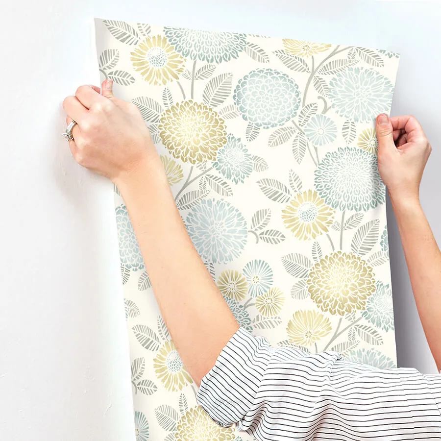 Chesapeake Zalipie - Lime Wallpaper | Buy Online Chesapeake Zalipie wallpaper, color Lime, SKU 3125-72330