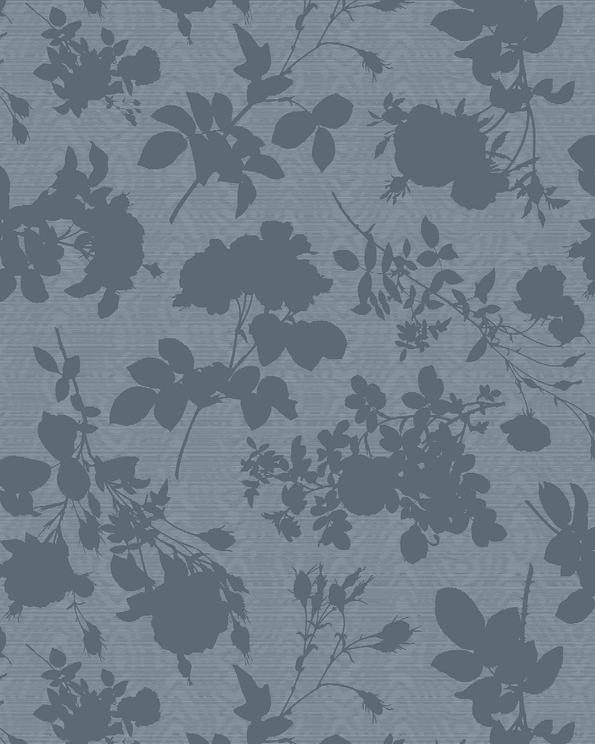 Cole & Son Absence of Roses Moire in Pewter (130/3007.CS.0)