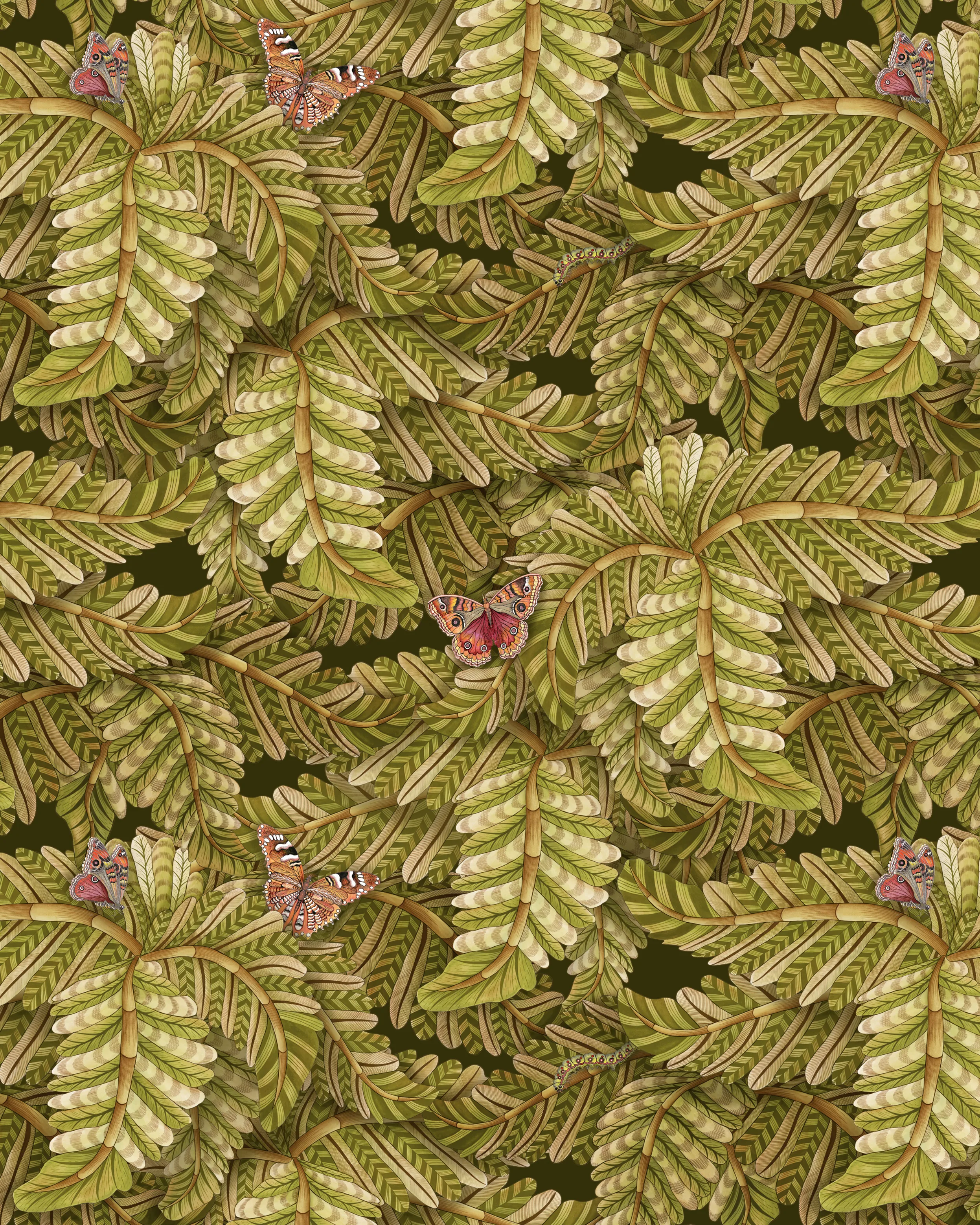 Cole & Son Acacia Canopy in Safari (129/4014.CS.0)