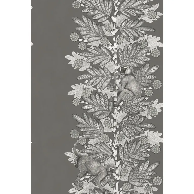 Cole & Son Acacia in Charcoal & Silver (109/11055.CS.0)