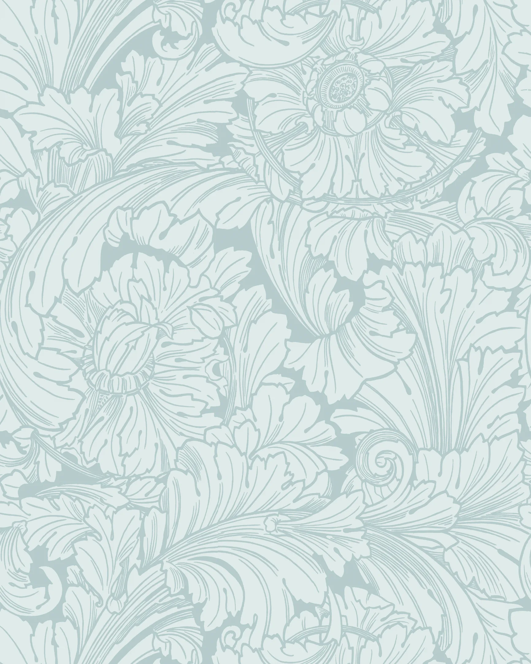 127/6030.CS.0 | Acanthus – Print Room Blue