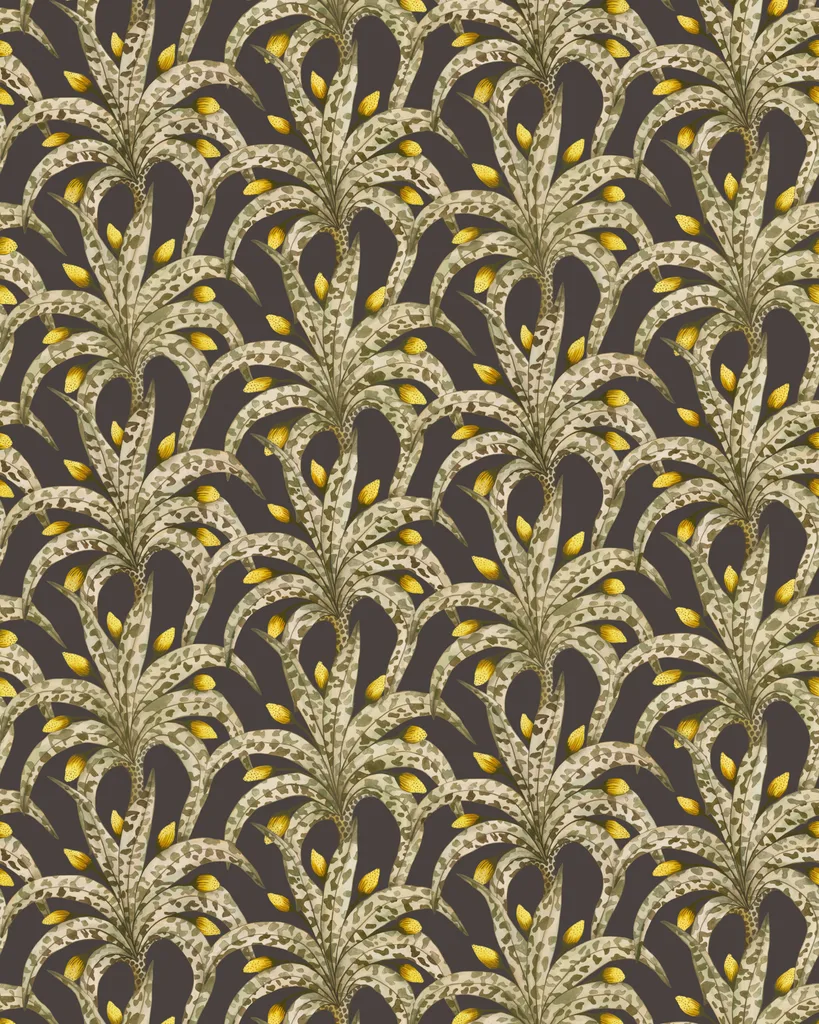 Cole & Son Afrika Damask in Onyx (129/5019.CS.0)