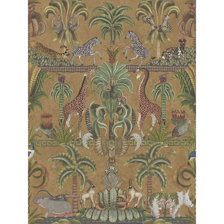Cole & Son Afrika Kingdom in Olgrn/Spgrn/Mt Bronz (119/5025.CS.0)