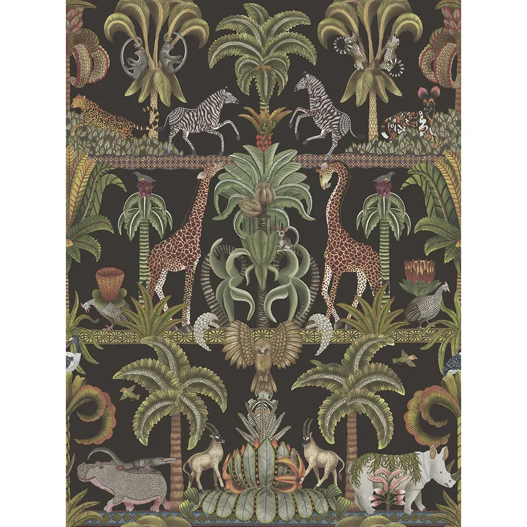 Cole & Son Afrika Kingdom in Olvgrn&spgrn/Bck (119/5027.CS.0)