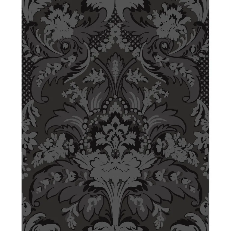 Cole & Son Aldwych in Black and Graphite (94/5030.CS.0)