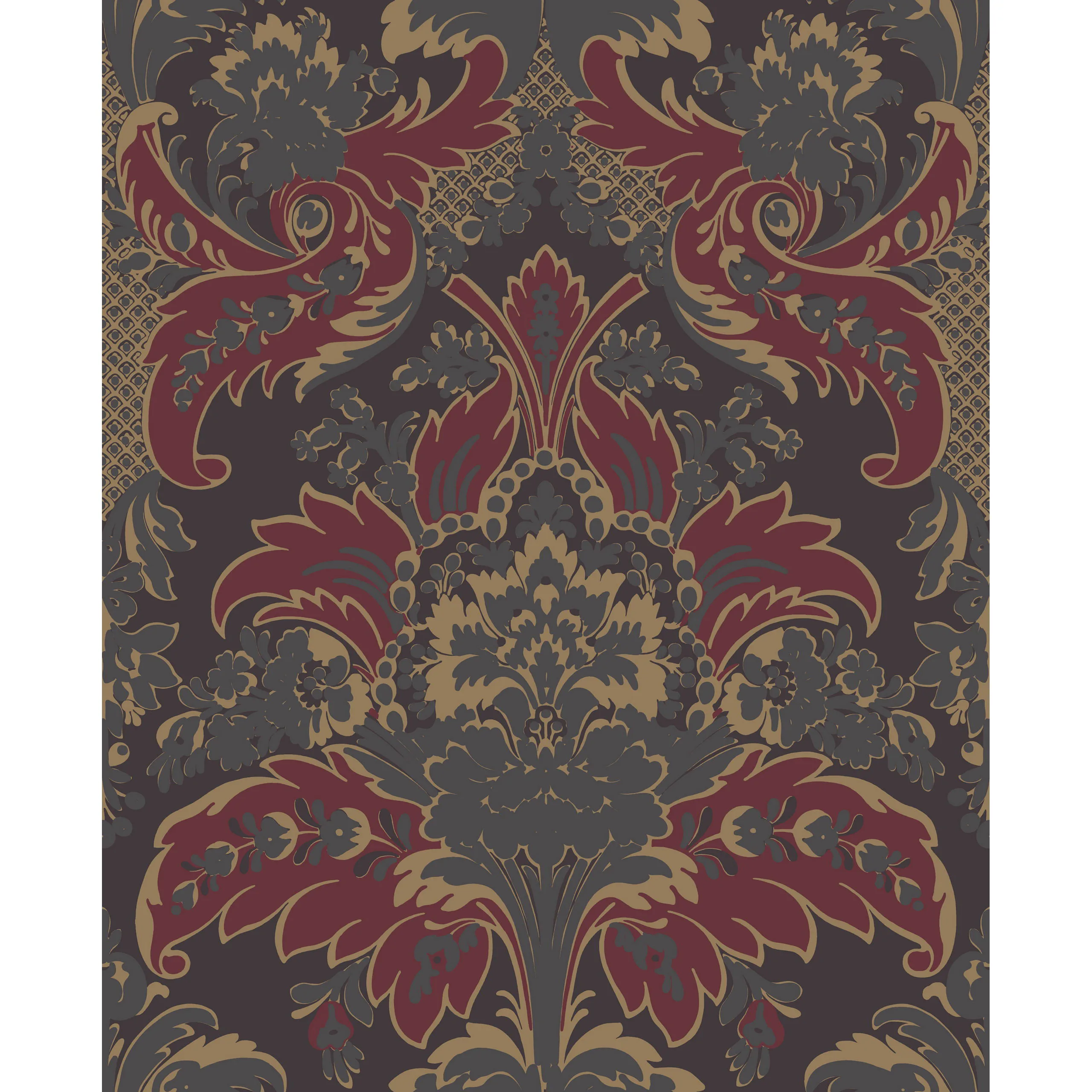 Cole & Son Aldwych in Red and Gold (94/5029.CS.0)