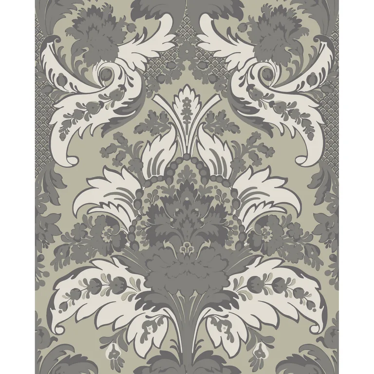 Cole & Son Aldwych in Silver and White (94/5026.CS.0)