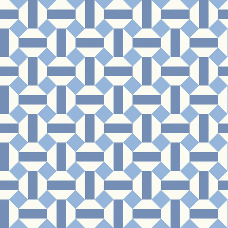 Cole & Son Alicatado in Hyacinth on Chalk (117/12037.CS.0)
