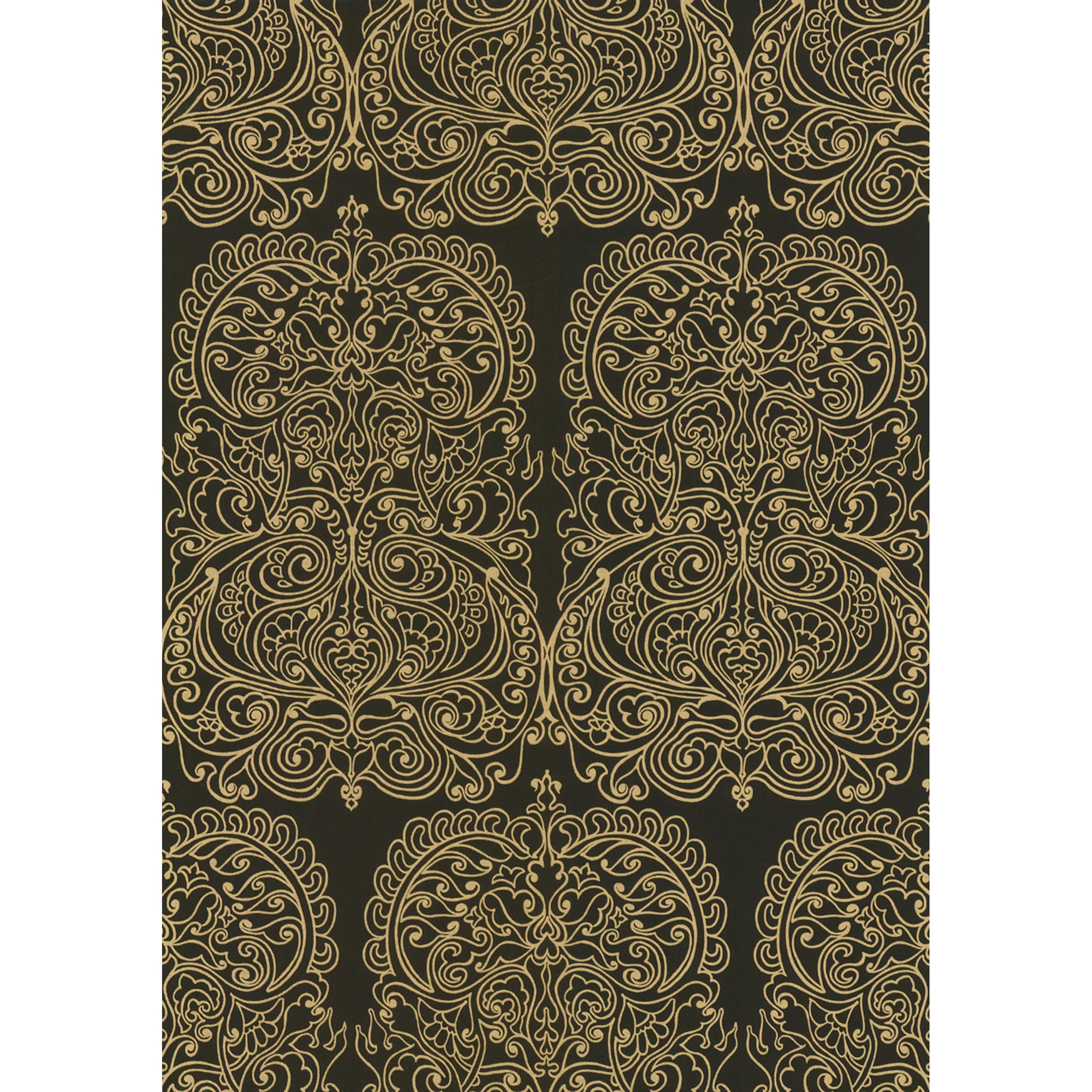 Cole & Son Alpana in Gold/Onyx (69/2105.CS.0)