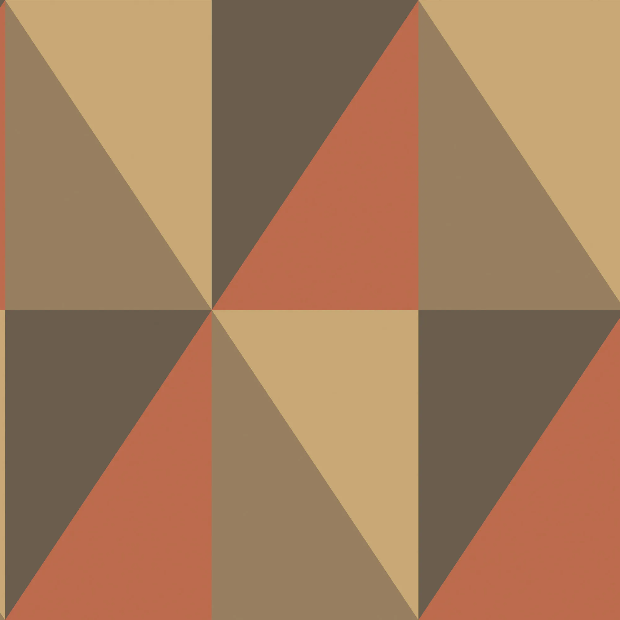 Cole & Son Apex Grand in Brick and Black (105/10041.CS.0)