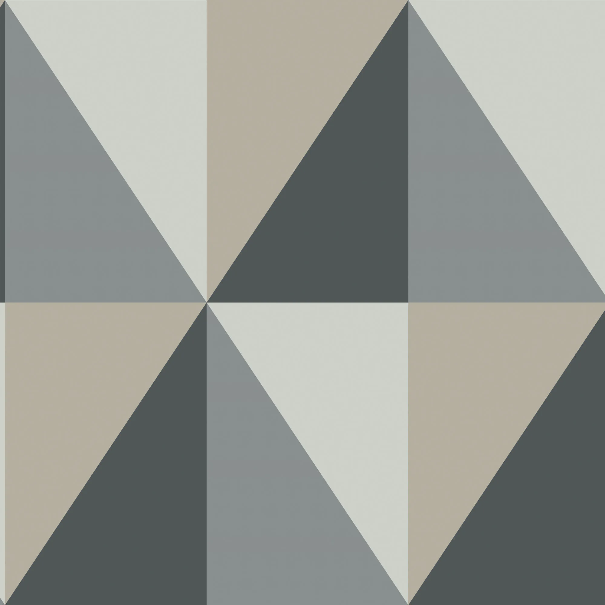 Cole & Son Apex Grand in Grey and Black (105/10043.CS.0)