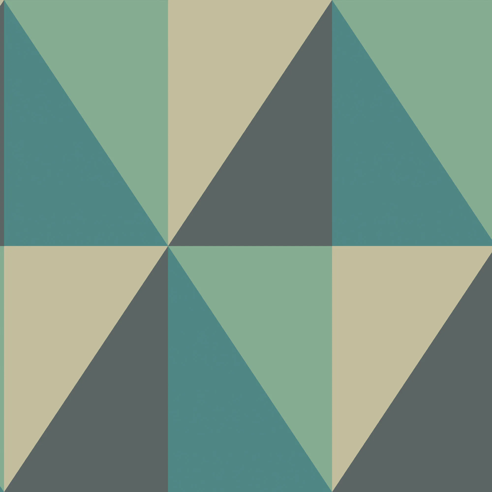 Cole & Son Apex Grand in Teal (105/10045.CS.0)
