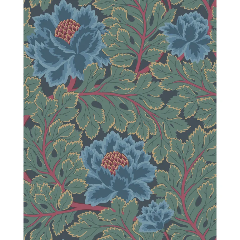 Cole & Son Aurora in Petrol/Teal/Ink (116/1003.CS.0)