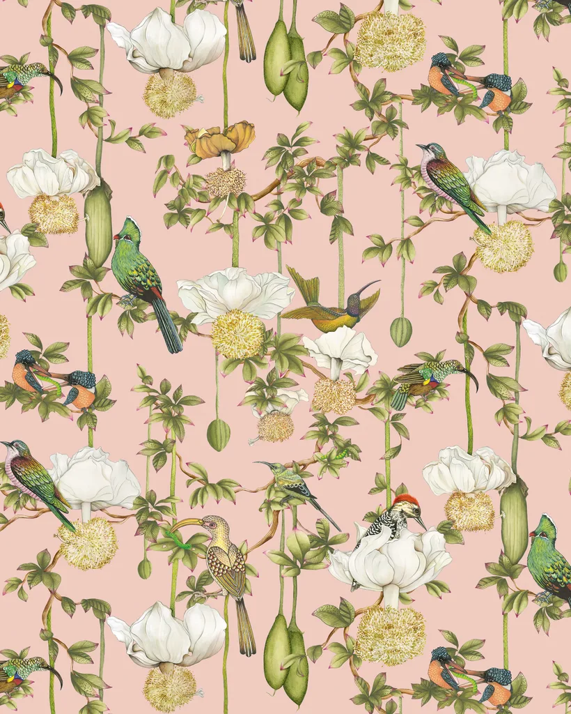 Cole & Son Baobab Botanica in Blush (129/2005.CS.0)