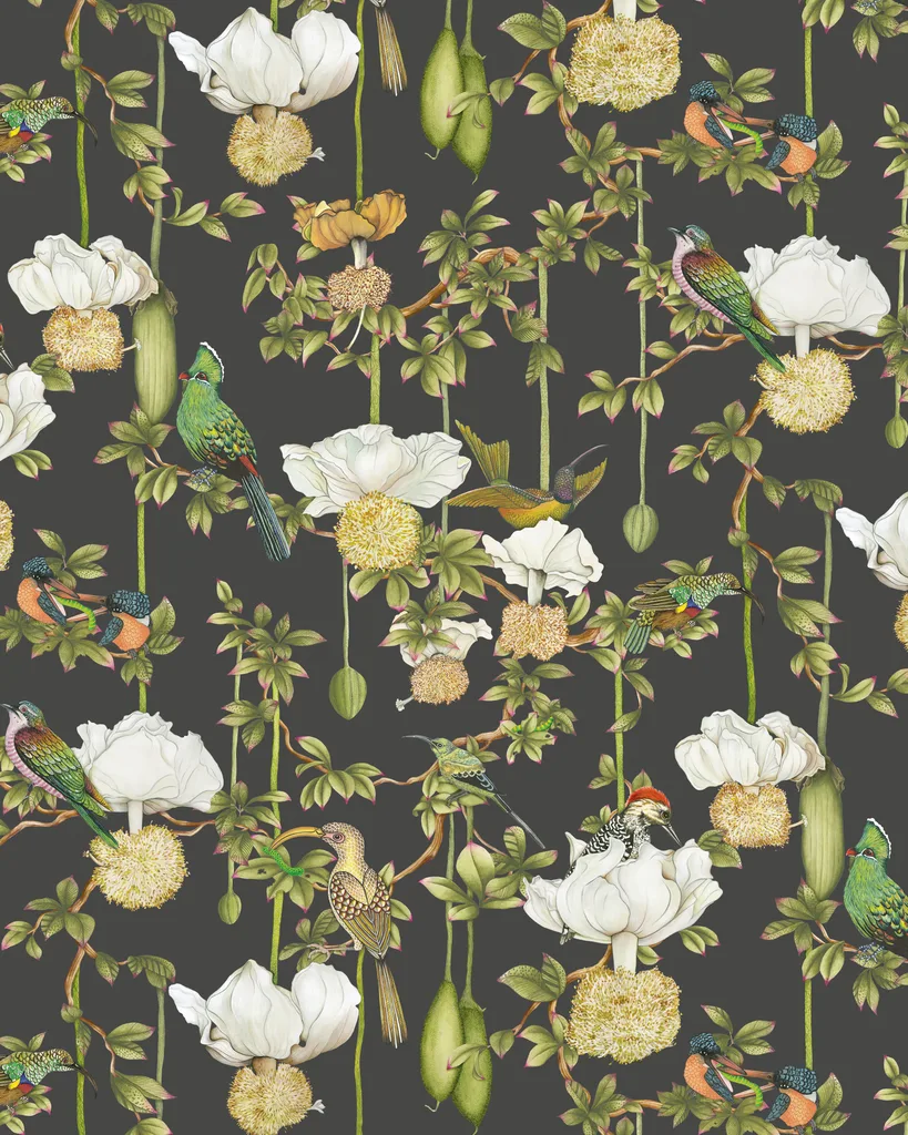 Cole & Son Baobab Botanica in Onyx (129/2009.CS.0)