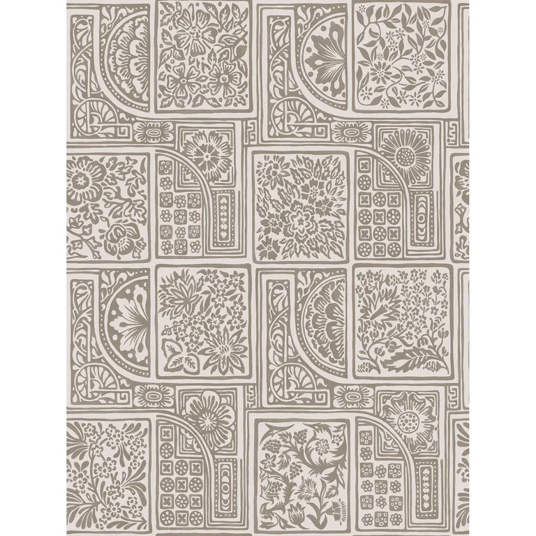Cole & Son Bellini in Stone & Gilver (108/9048.CS.0)