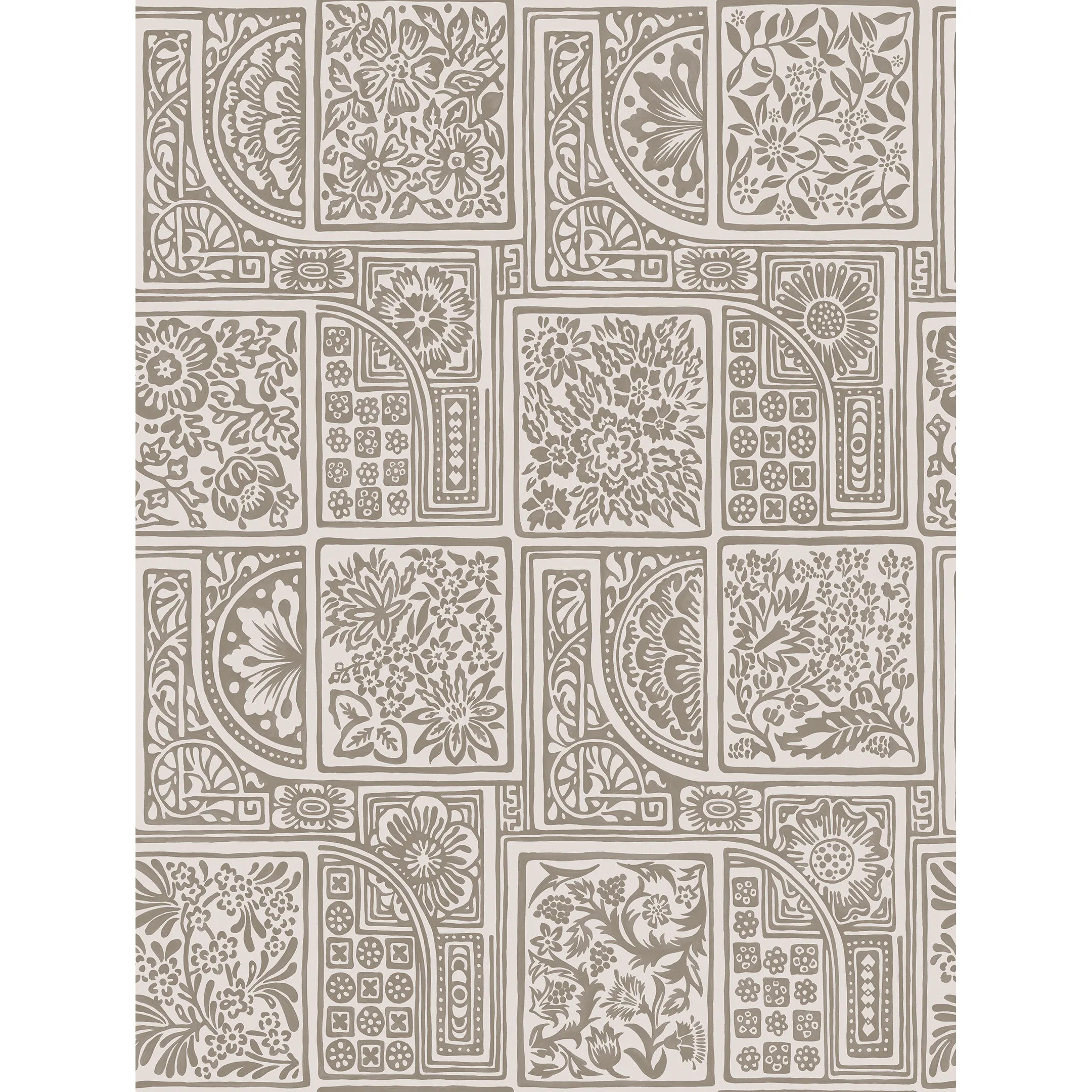 Cole & Son Bellini in Stone & Gilver (108/9048.CS.0)