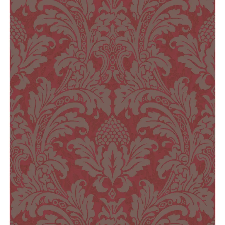 Cole & Son Blake in Red and Silver (94/6034.CS.0)
