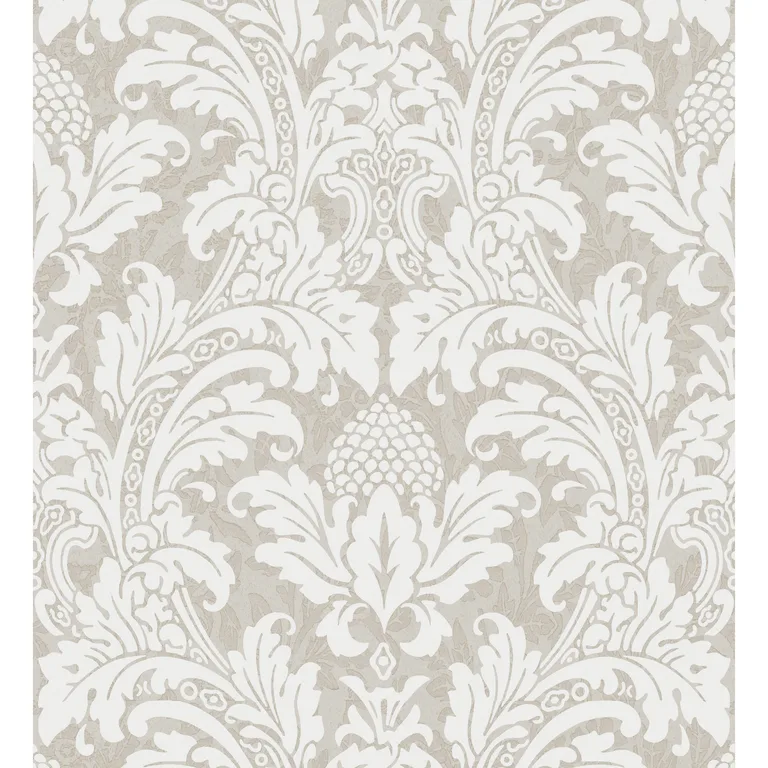 Cole & Son Blake in White and Silver (94/6035.CS.0)