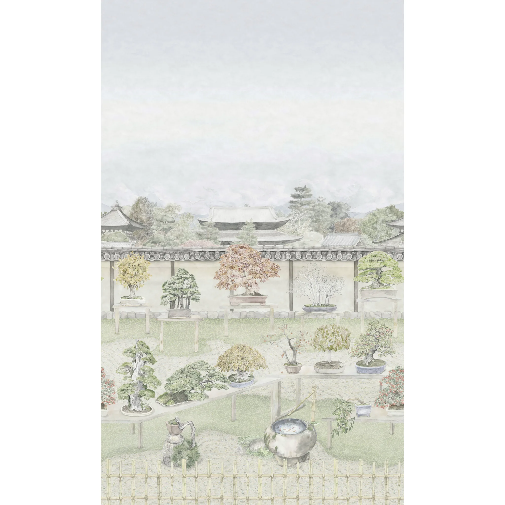 Cole & Son Bonsai Garden in Powder (126/1002.CS.0)