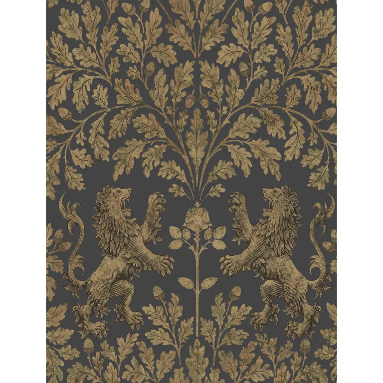 Cole & Son Boscobel Oak in Ant Gold/Blk (116/10036.CS.0)