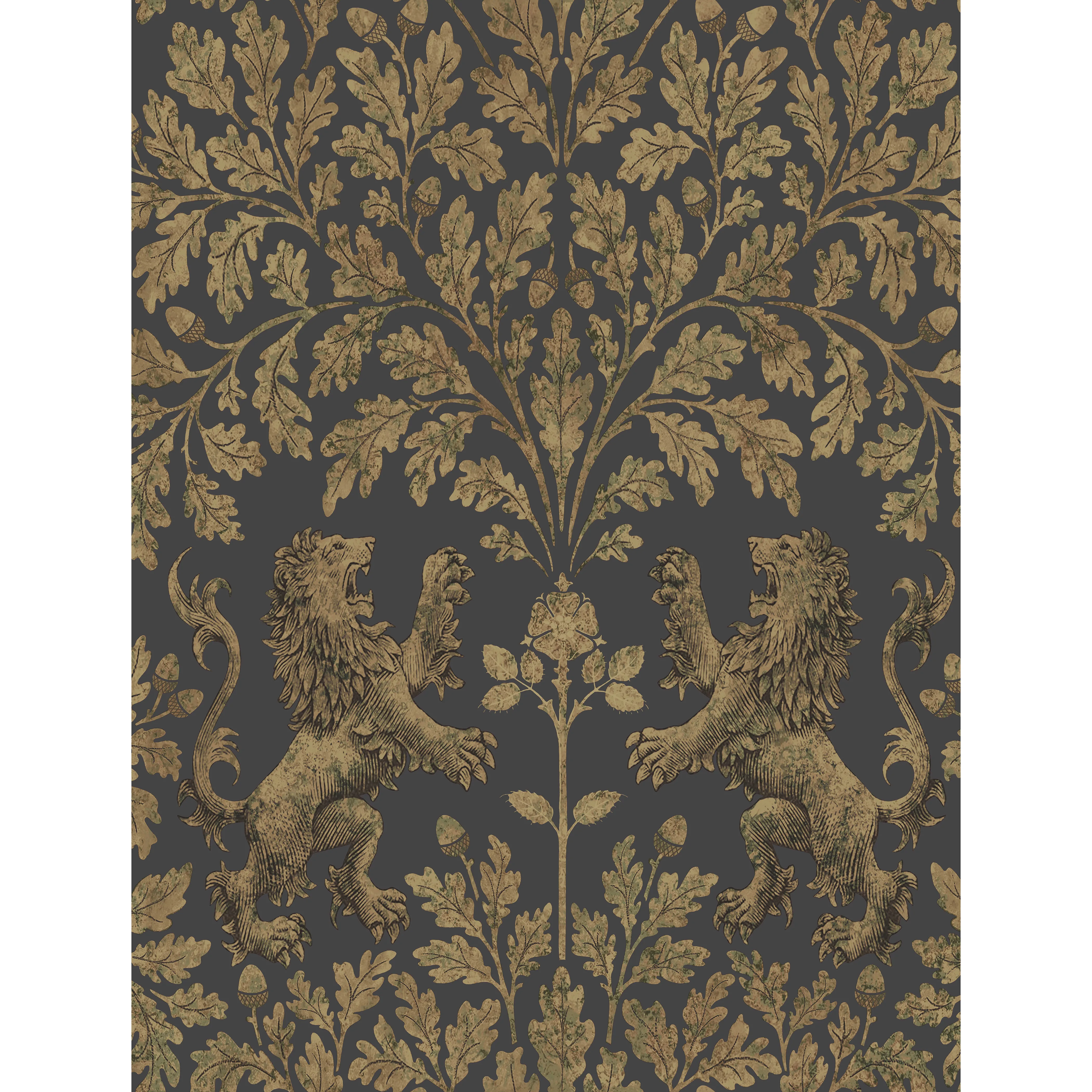 Cole & Son Boscobel Oak in Ant Gold/Blk (116/10036.CS.0)