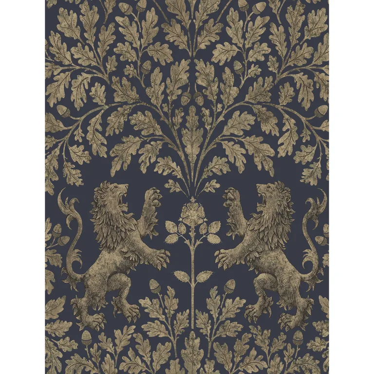 Cole & Son Boscobel Oak in M Gilver/Ink (116/10039.CS.0)