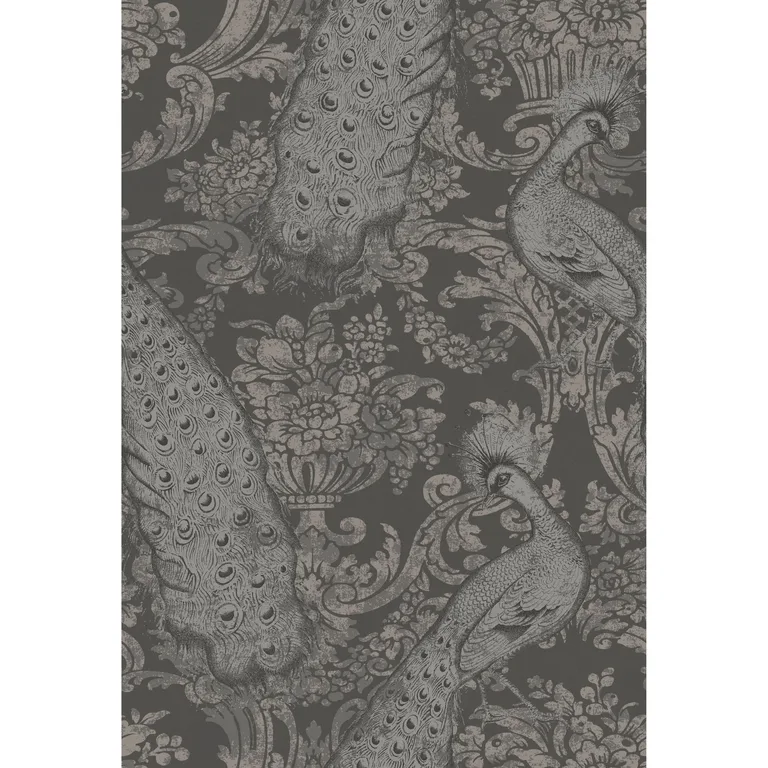 Cole & Son Byron in Charcoal An Silver (94/7039.CS.0)