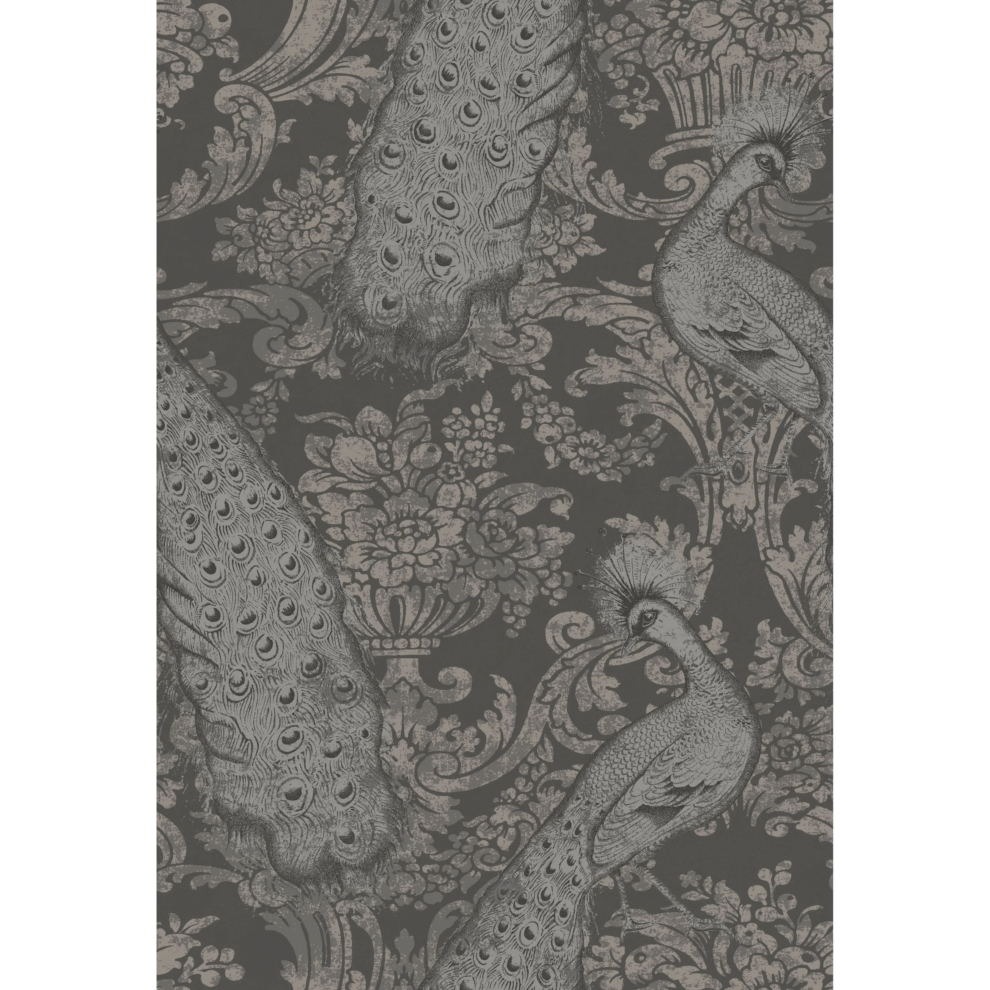 Cole & Son Byron in Charcoal An Silver (94/7039.CS.0)