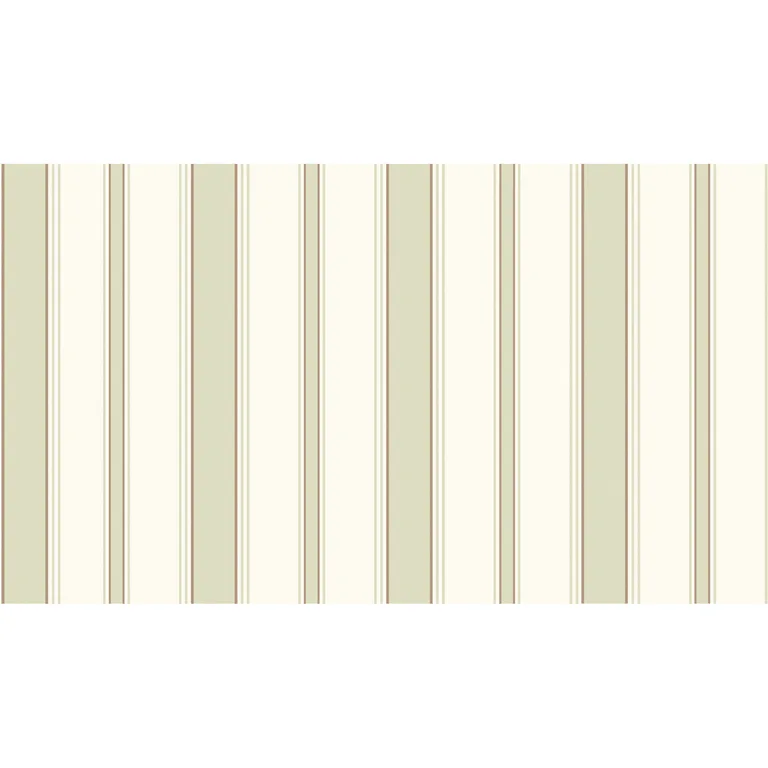 Cole & Son Cambridge Stripe in Olive/White (96/1006.CS.0)