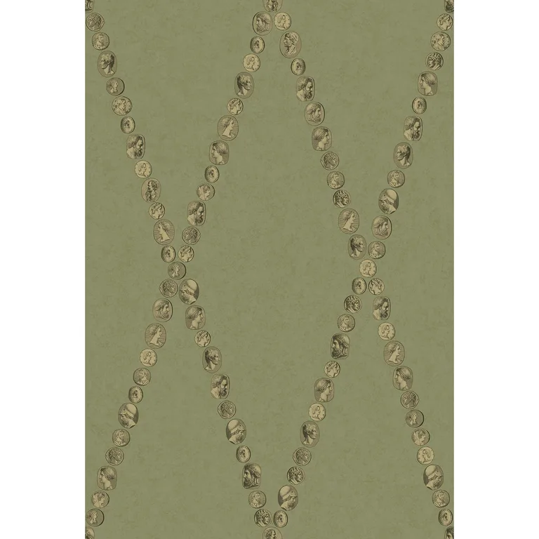 Cole & Son Cammei in Olive (123/4016.CS.0)