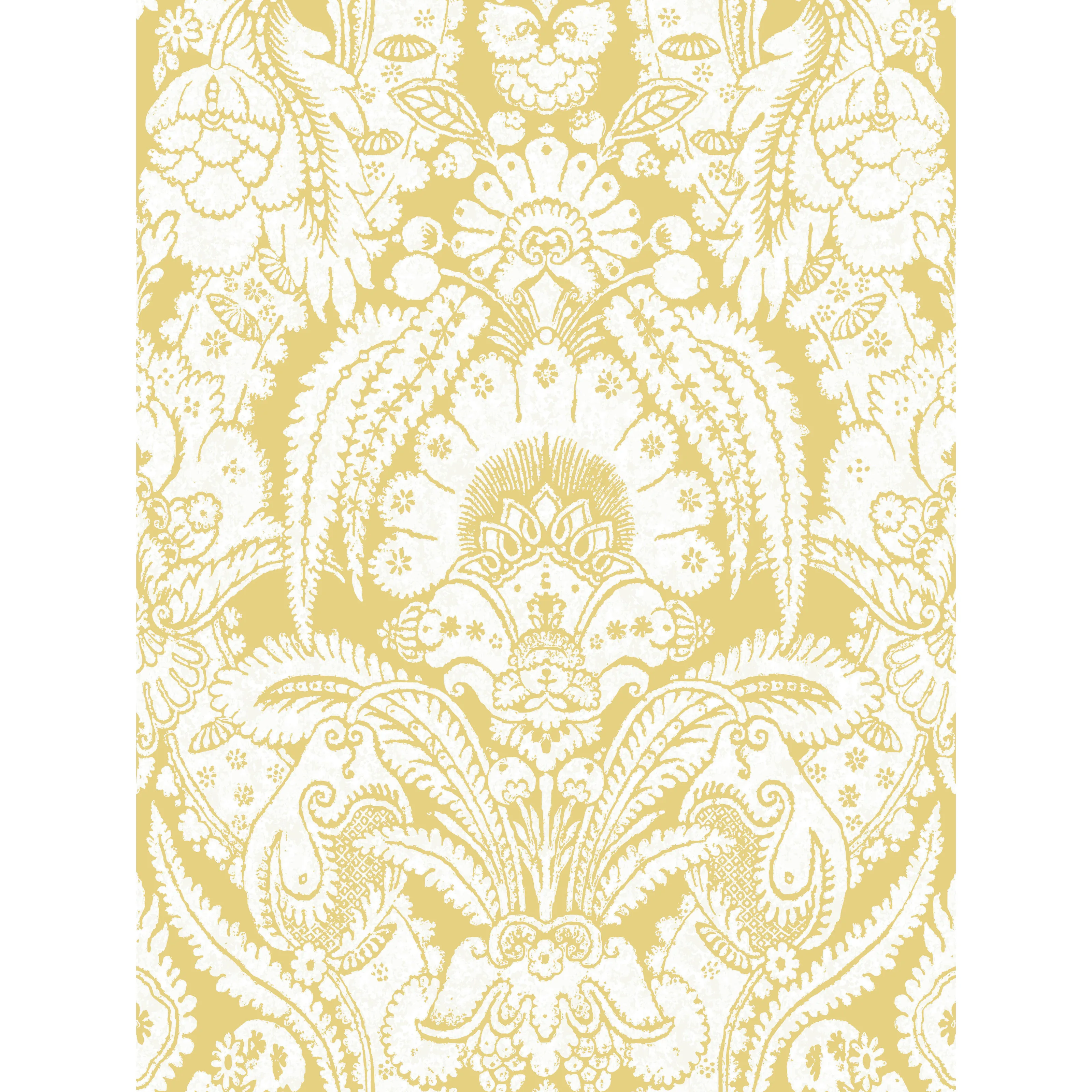 Cole & Son Chatterton in French Yellow and Ivory (94/2013.CS.0)