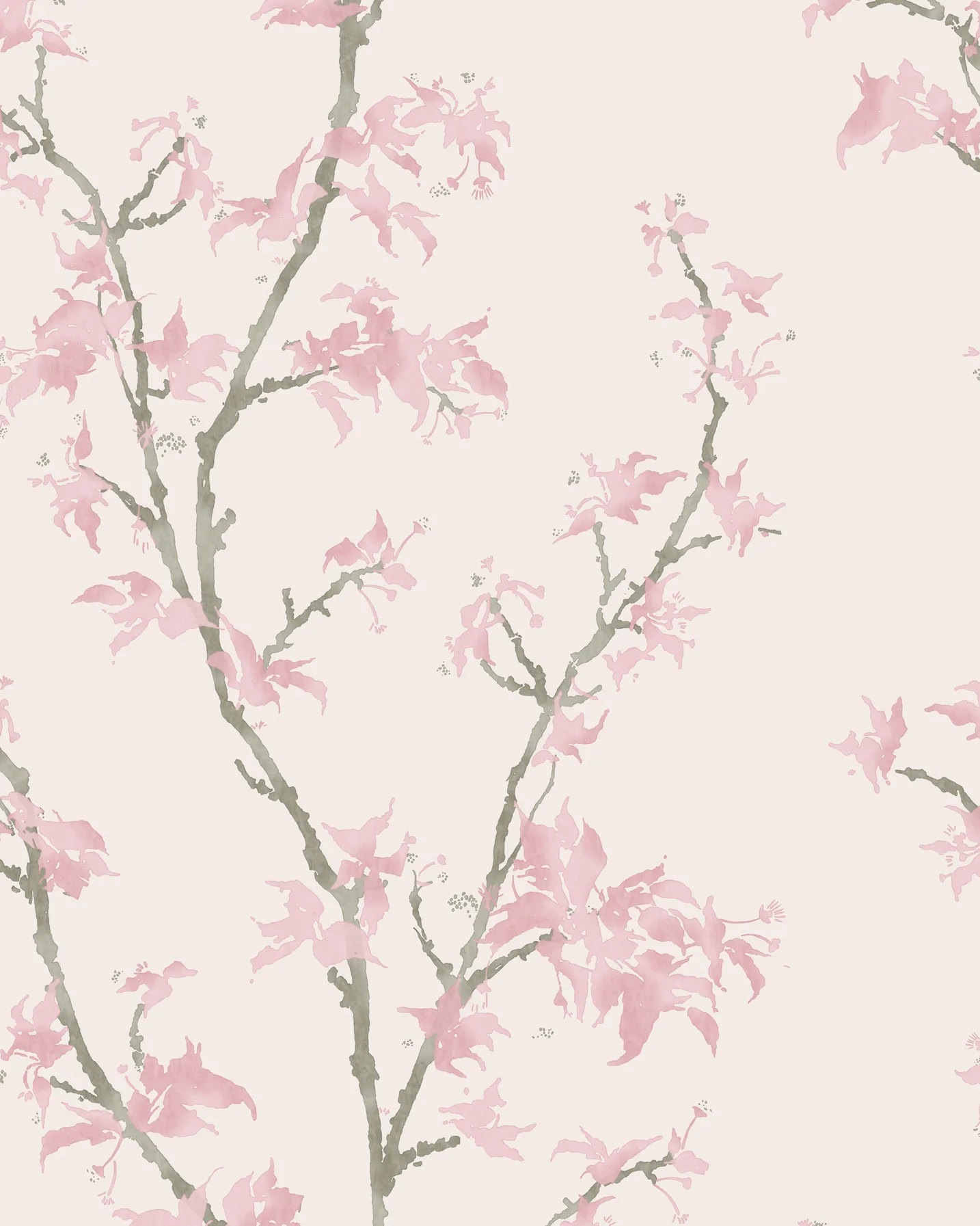 Cole & Son Chinese Branch in Pink (128/3015.CS.0)