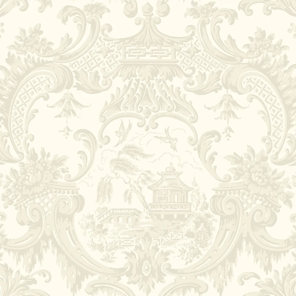 Cole & Son Chippendale China in Ivory (100/3010.CS.0)