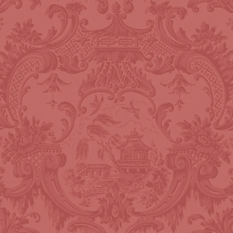 Cole & Son Chippendale China in Red (100/3015.CS.0)