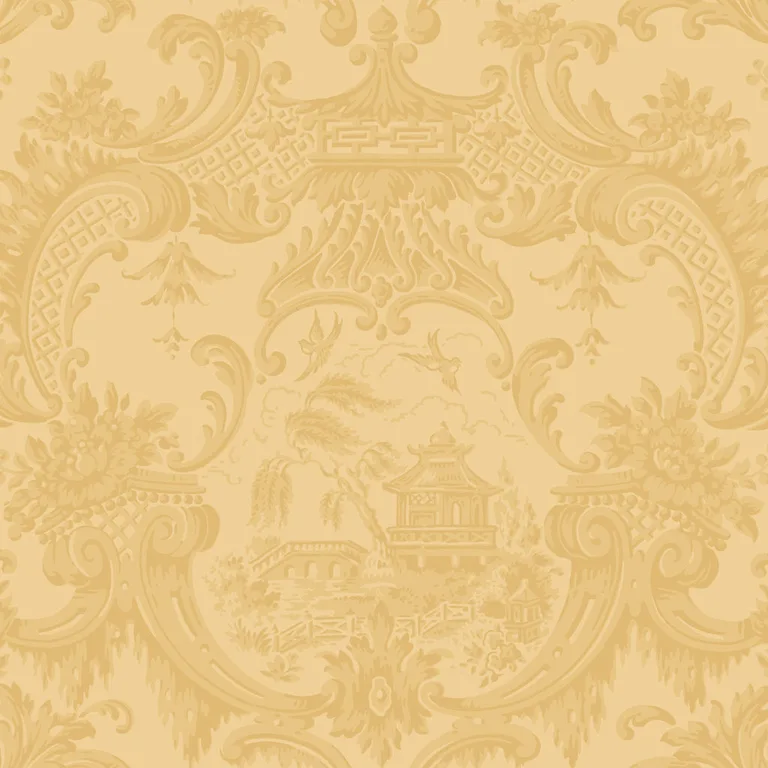 Cole & Son Chippendale China in Yellow (100/3014.CS.0)